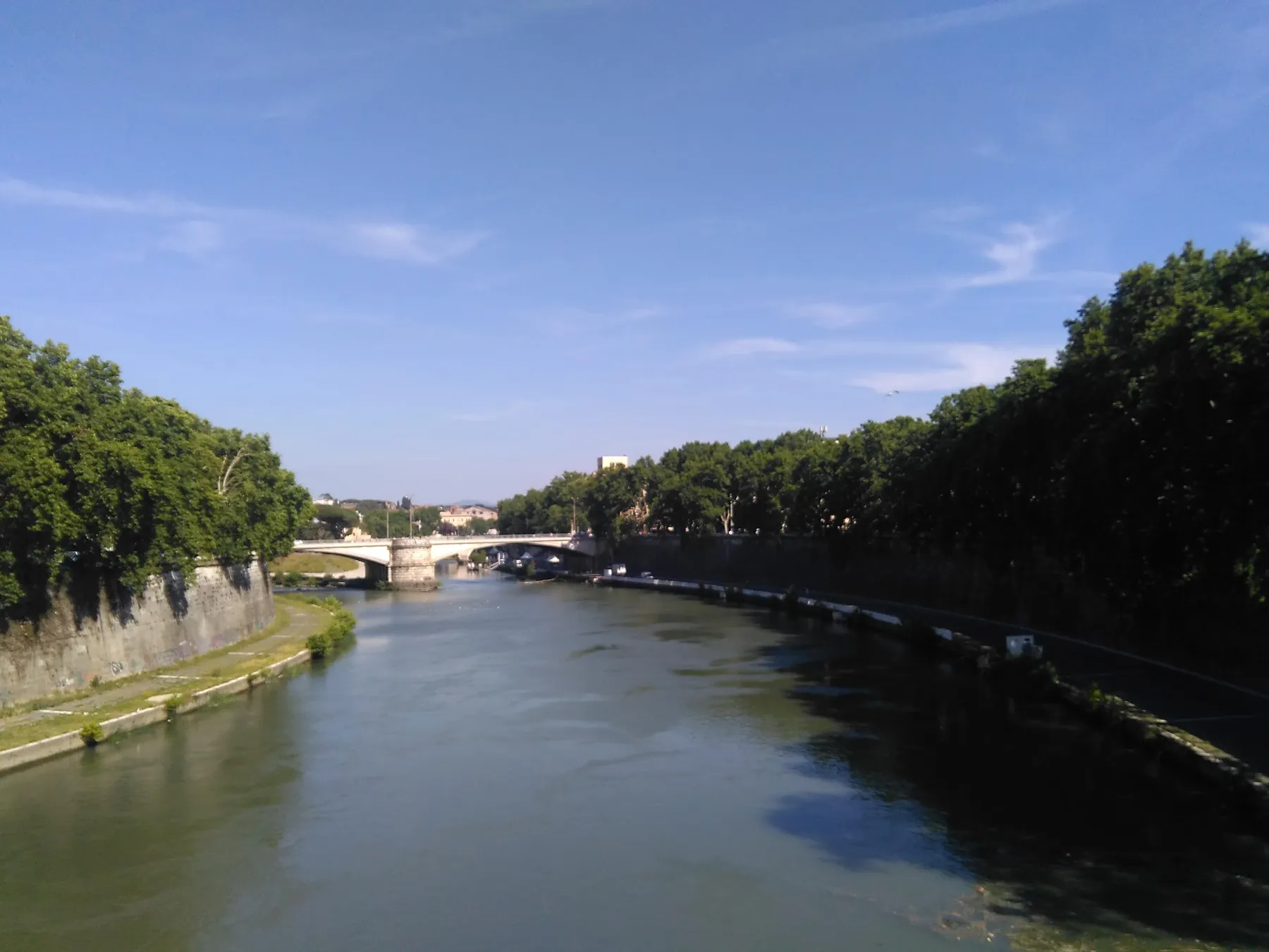 The River Tiber in Rome