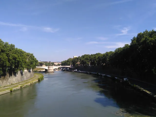 The River Tiber in Rome